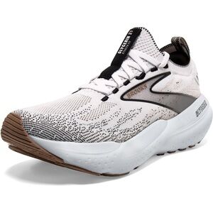 Brooks Women’s  Glycerin Stealthy Fit 21 White and Gray Athletic Shoes
